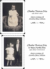 Charles Thomas Rice + Inza Myrtle Rice